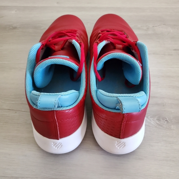 K-Swiss chili red leather sneakers - Picture 5 of 13